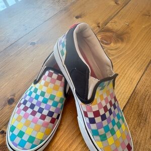 Rainbow checked Vans Sneakers